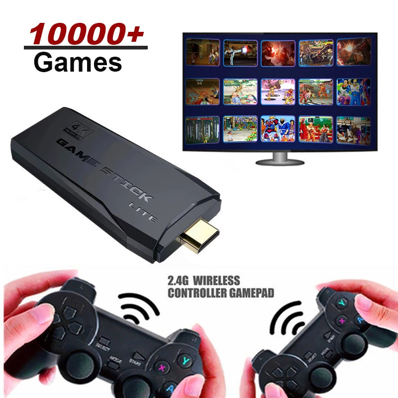 Video Game Stick 4k Retrô da Yellow - 10 mil jogos!!!